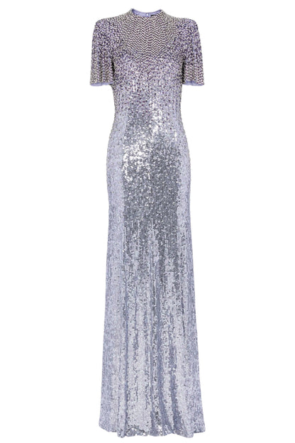 JOURDAIN SEQUIN-EMBELLISHED GOWN