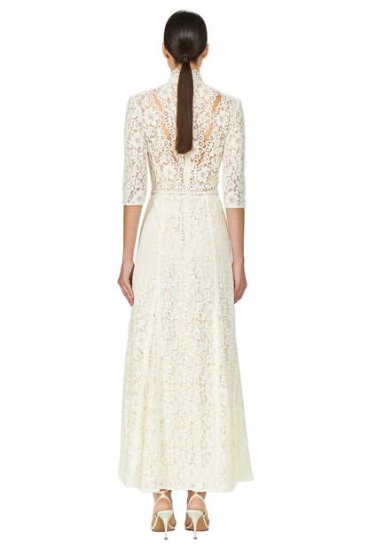 JUNIA CORDED LACE GOWN