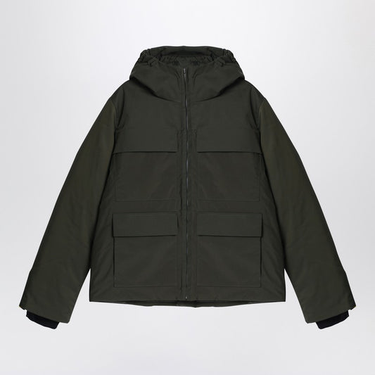 Hodin Dark Green Hooded Jacket
