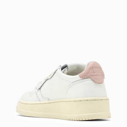 Medalist Sneakers In White/powder Leather