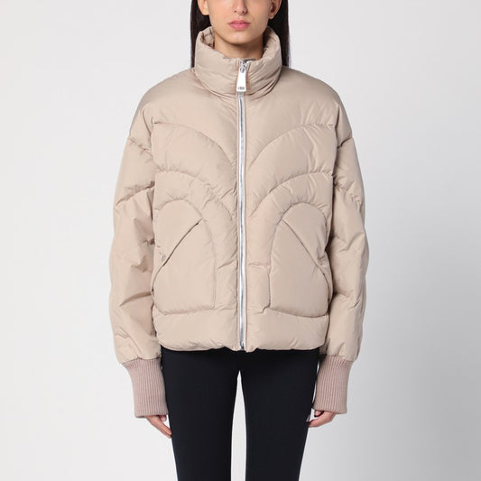 Beige Corazon Padded Jacket