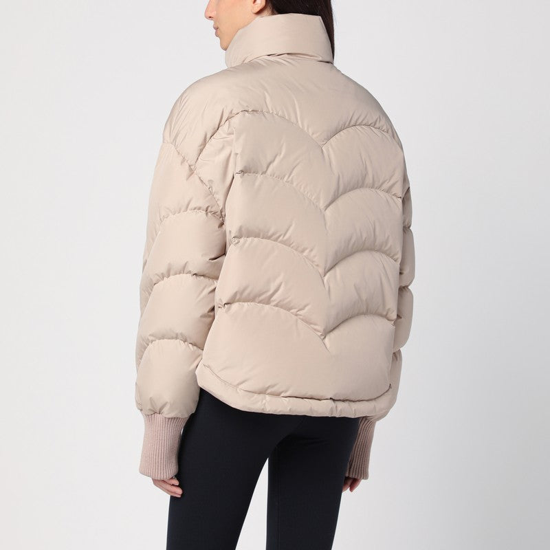 Beige Corazon Padded Jacket