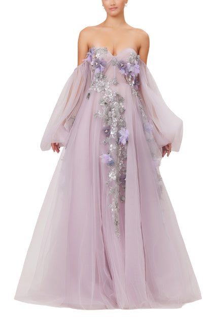 LAVENDER BALL GOWN