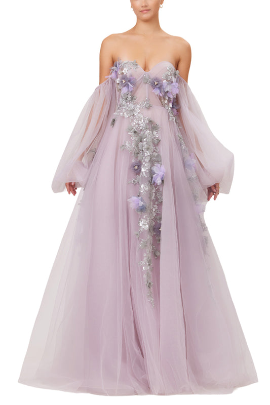 LAVENDER BALL GOWN