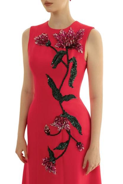 LEONIE CREPE DRESS