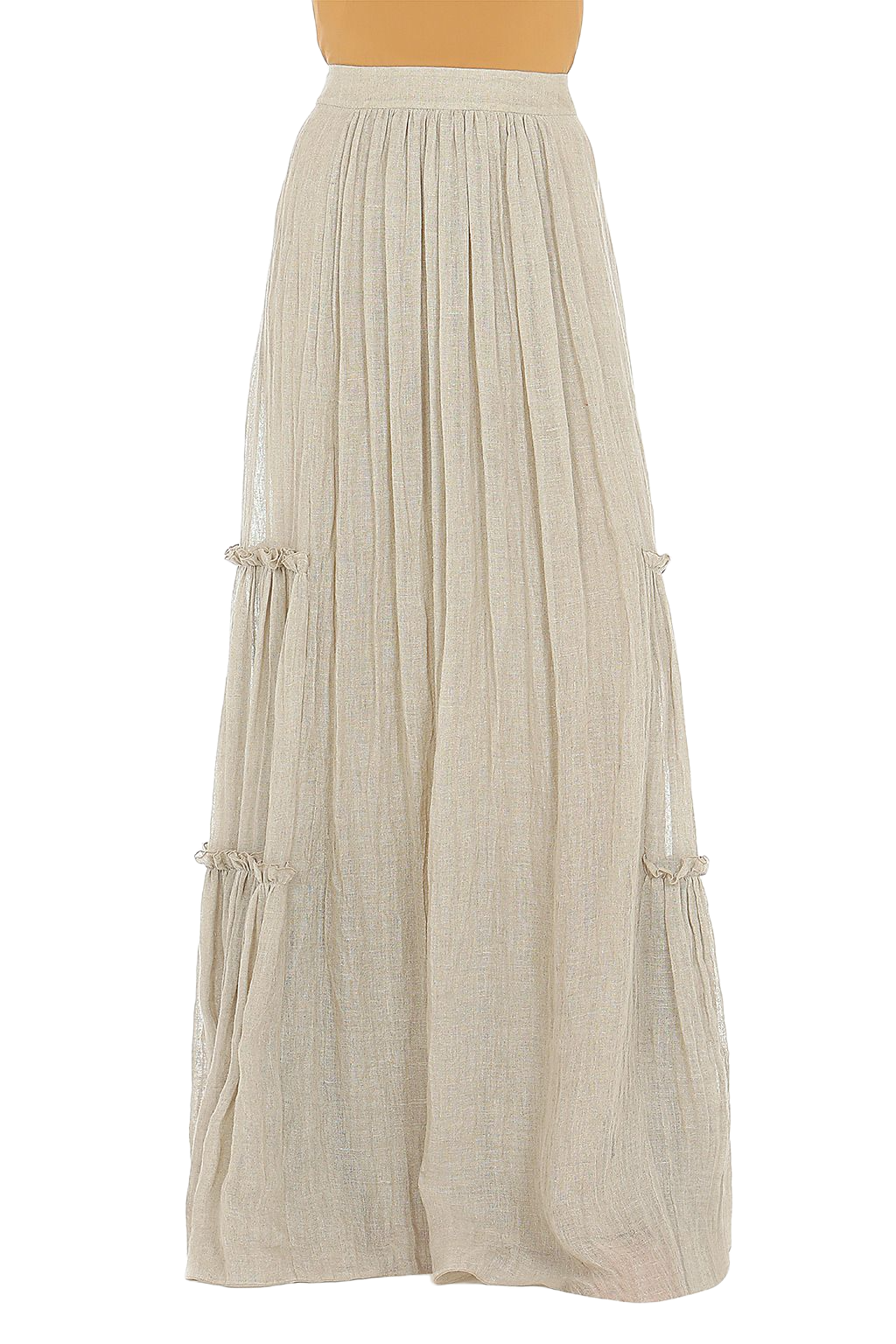 LINEN MAXI SKIRT