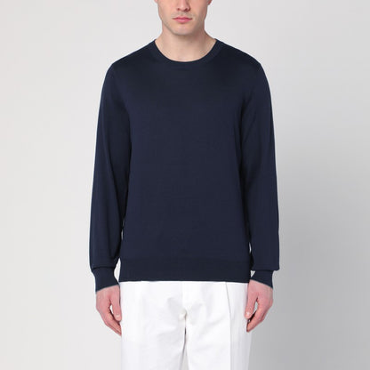 Blue Cotton Sweater