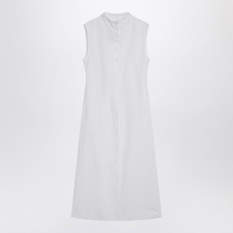 White Shirt Dress In Cotton