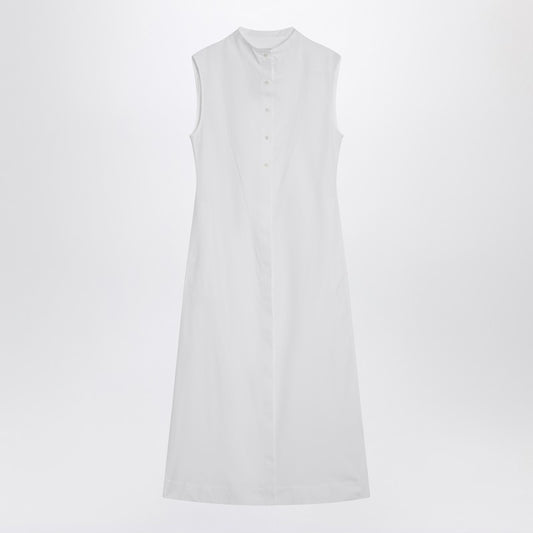 White Shirt Dress In Cotton