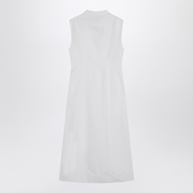 White Shirt Dress In Cotton