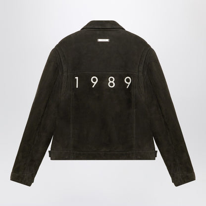 Dark Brown Shearling Jacket