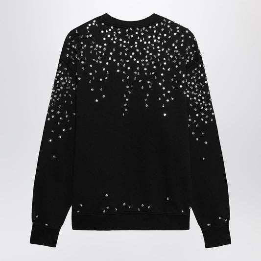 Crew-Neck Sweatshirt Crystals