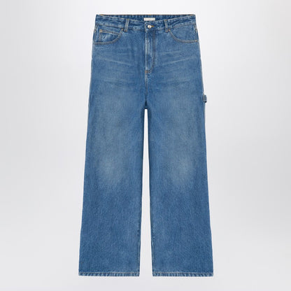 Over Denim Pants Blue