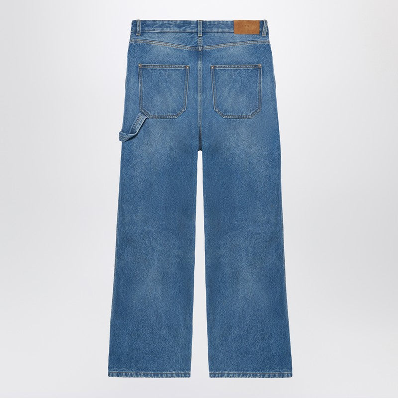 Over Denim Pants Blue