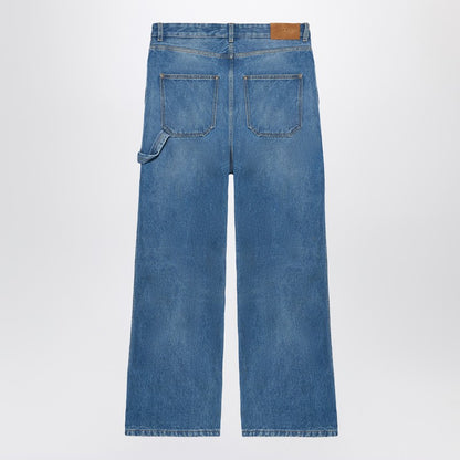 Over Denim Pants Blue