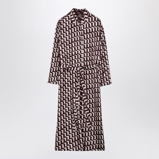 Bordeaux Reversible Chemise Dress