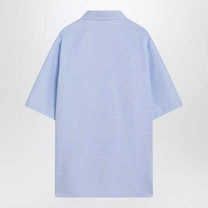 Vale Blue Shirt With Vichy Pattern