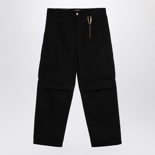 Saint Black Cargo Trousers