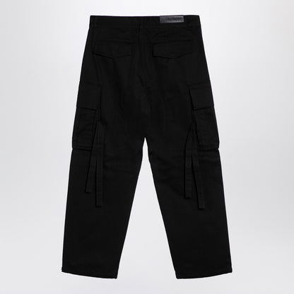 Saint Black Cargo Trousers