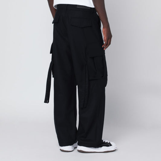 Black Saint wool cargo trousers