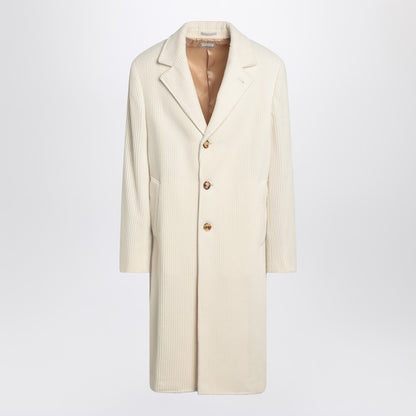 Ivory Corduroy Coat