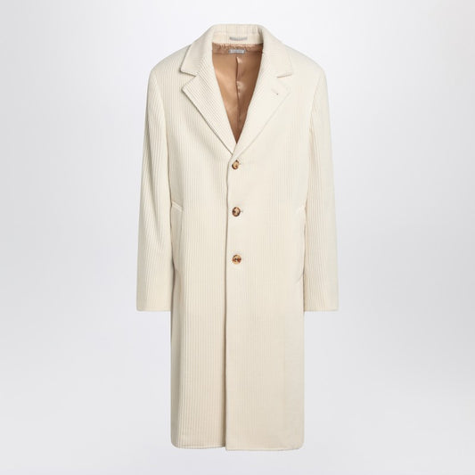 Ivory Corduroy Coat