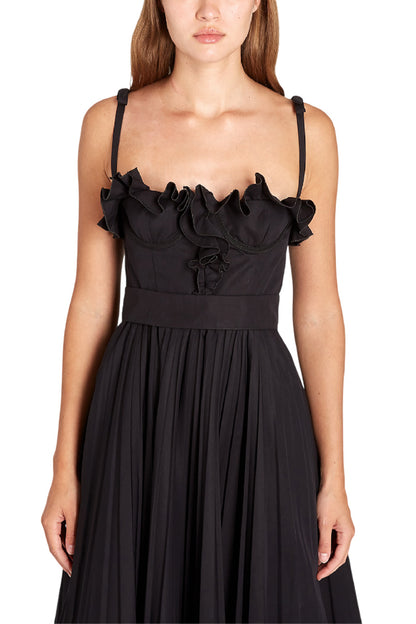 MIDI POPELINE DRESS