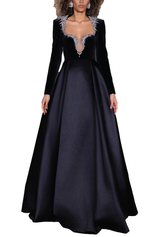 MIDNIGHT RADIANCE GOWN