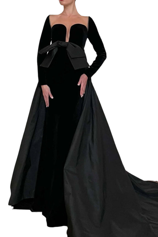 MIDNIGHT VELVET MAJESTY GOWN