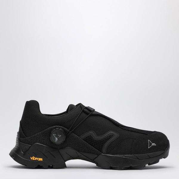 Black Minaar Sneaker In Technical Nylon