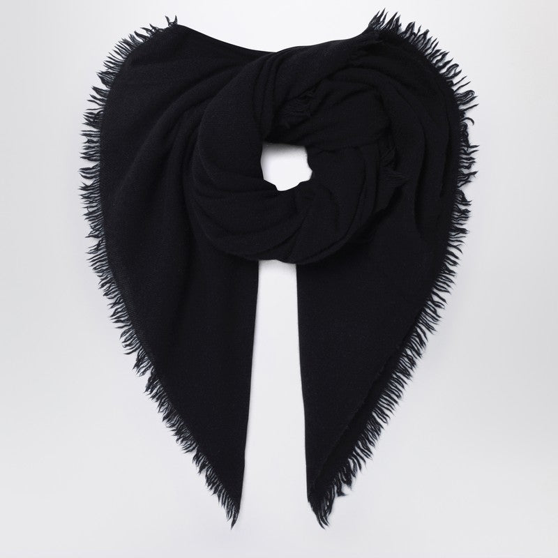 Black Cashmere Scarf