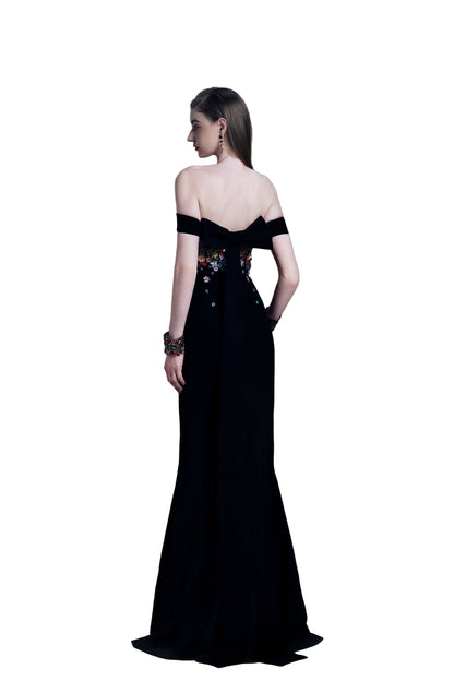 NOCTURNE IN BLOOM GOWN