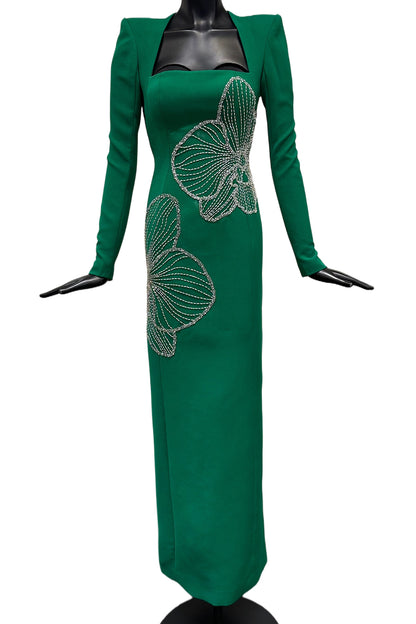NOIR ORCHID ELEGANCE GOWN
