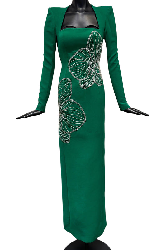 NOIR ORCHID ELEGANCE GOWN