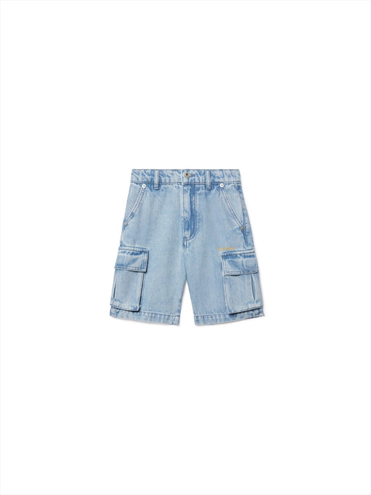 Bookish Diag Denim Cargoshort