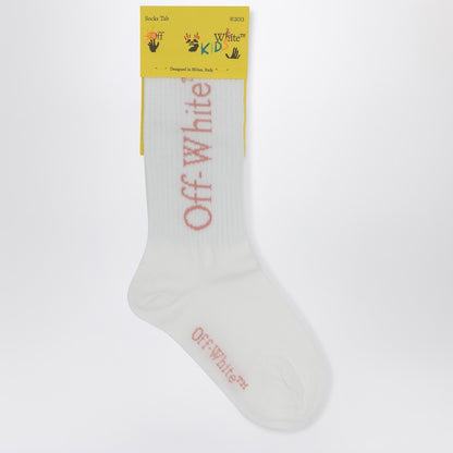 White Socks With Logo