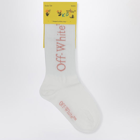 White Socks With Logo
