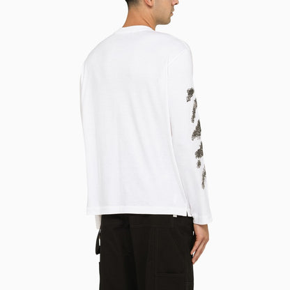 White Long-sleeved T-shirt