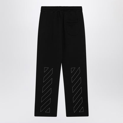 Black Jogging Trousers With OFF Logo
