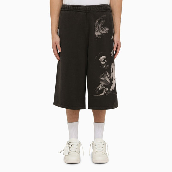 Black Bermuda shorts S.Matthew