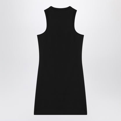 Black Mini Dress With Logo