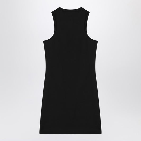 Black Mini Dress With Logo