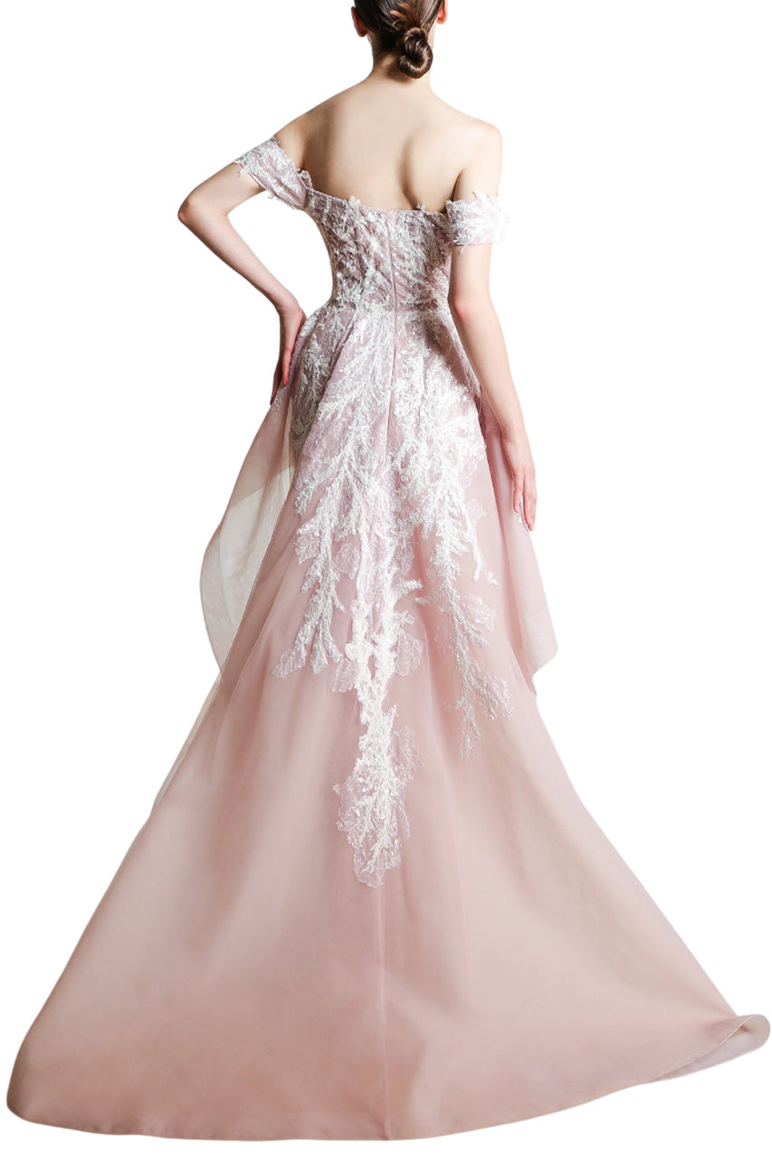 OFF SHOULDER GOWN