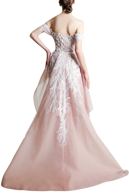 OFF SHOULDER GOWN