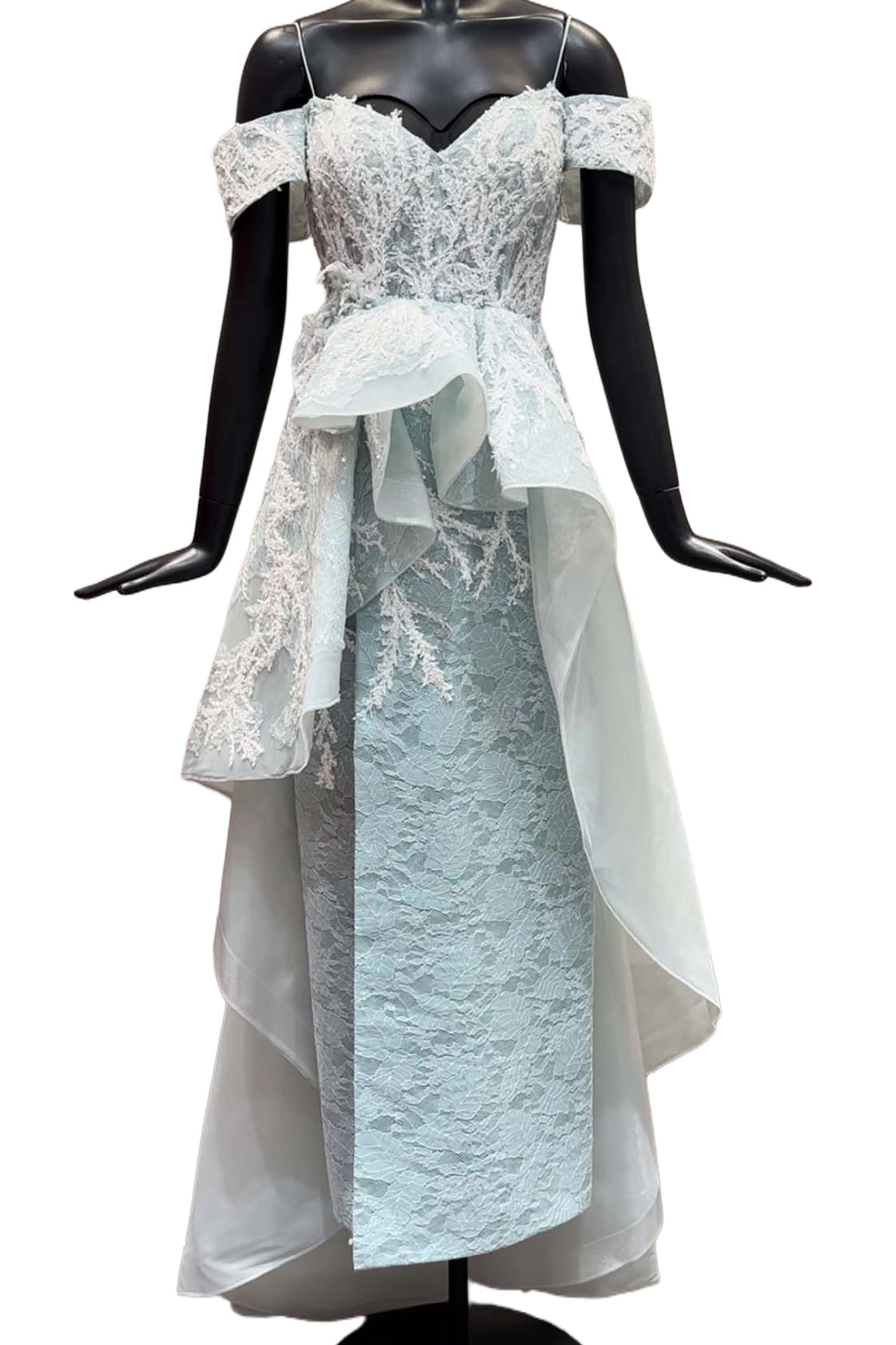 OFF SHOULDER GOWN