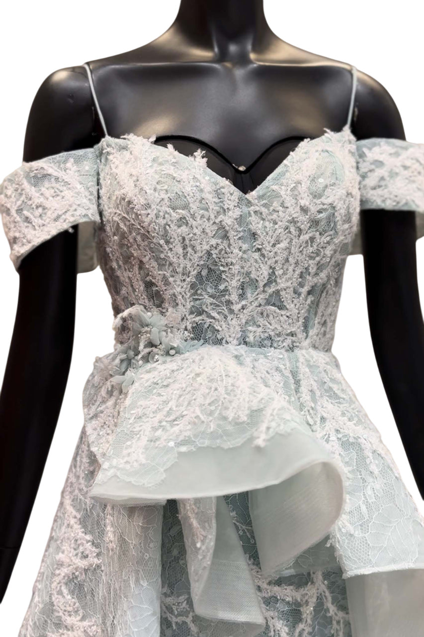 OFF SHOULDER GOWN