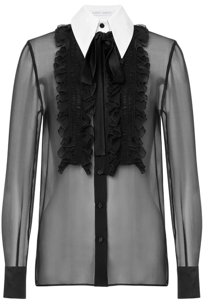 ORGANIC CHIFFON BLOUSE