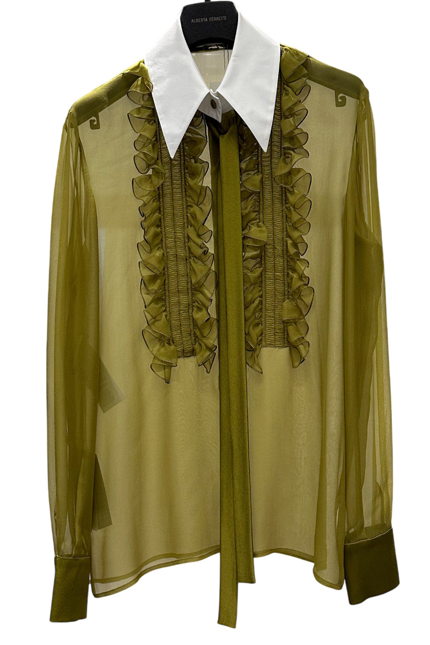ORGANIC CHIFFON BLOUSE