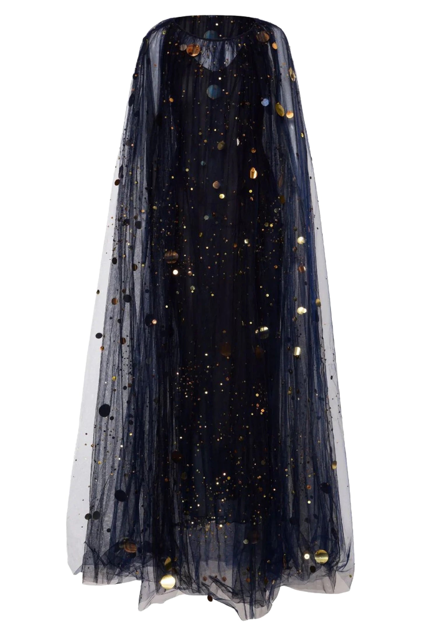 SEQUIN & BEAD EMBROIDERED FIREFLY CAFTAN