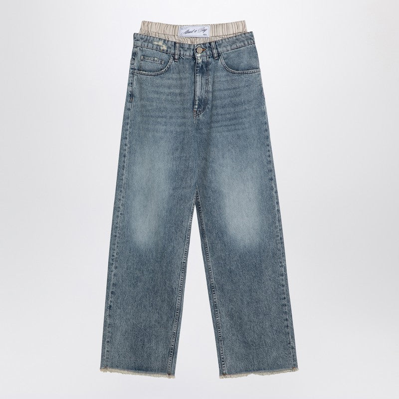 Leone Jeans in light washed denim